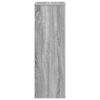 vidaXL Plant Stand Grey Sonoma 33x33x100 cm Engineered Wood
