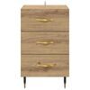 vidaXL Bedside Cabinet Artisan Oak 40 x 40 x 66 cm Engineered Wood