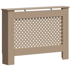 vidaXL Radiator Cover 112x19x81,5 cm MDF