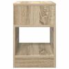 vidaXL End Table Sonoma Oak 30.5 x 30 x 45 cm Engineered Wood
