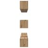 vidaXL TV Cabinet Set Wall-mounted 8 pcs Artisan Oak Engineered Wood