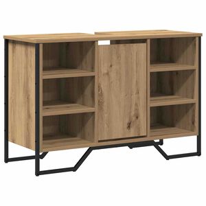 vidaXL Bathroom Sink Cabinet Artisan Oak 91 x 35 x 60 cm