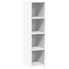 vidaXL Highboard White 30x41x124 cm Engineered Wood