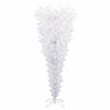 vidaXL Artificial Christmas Tree with Stand White 120 cm PVC and Steel