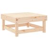vidaXL Garden Footstool Solid Wood Pine