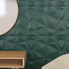 vidaXL Wall Panels 24 pcs Green 50x50 cm XPS 6 m&sup2; Diamond