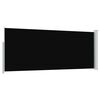 vidaXL Retractable Side Awning 120 x 300 cm Black
