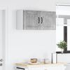 vidaXL Kitchen Cabinet Lucca 2 pcs Concrete Grey 40 x 31 x 40 cm