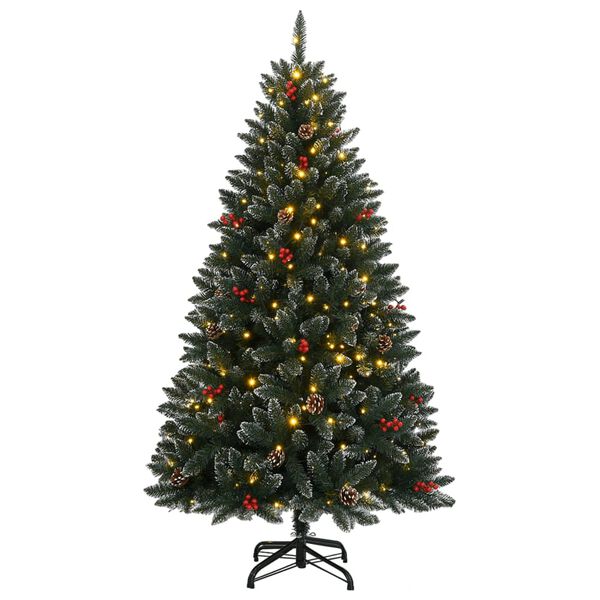 vidaXL Artificial Christmas Tree 300 LEDs 180 cm