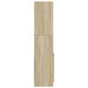 vidaXL Highboard Sonoma Oak 63x33x140 cm Engineered Wood