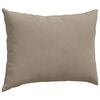 vidaXL Sofa Pillows 2 pcs Taupe 70 x 50 cm Fabric