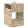 vidaXL End Table Sonoma Oak 30.5 x 30 x 45 cm Engineered Wood