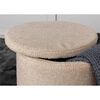 Venture Home Pouffe Dunken 51x51x43 cm Teddy Beige