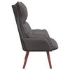 vidaXL Armchair Grey 69 x 74 x 93 cm Artificial Leather