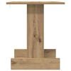 vidaXL End Table Artisan Oak 44.5 x 45 x 55 cm Engineered Wood