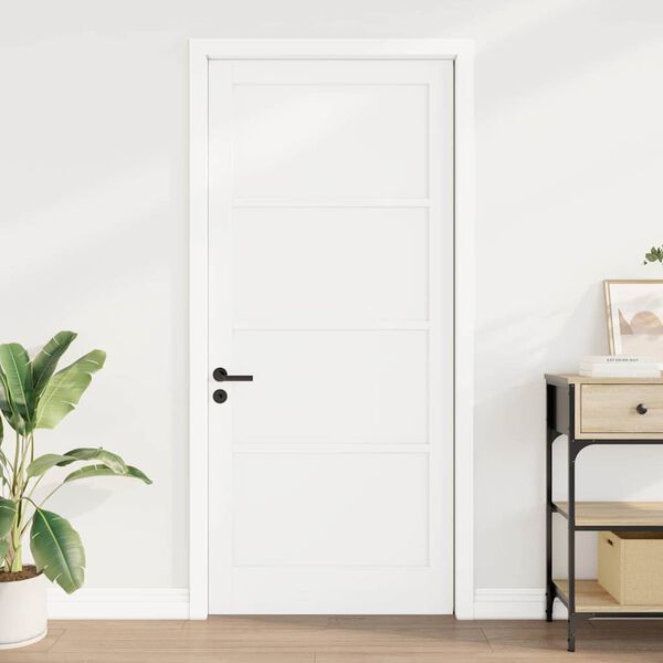 vidaXL Interior Door ORKDAL White 93 x 211 cm Plywood