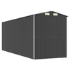 vidaXL Garden Shed Anthracite 192x523x223 cm Galvanised Steel