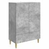 vidaXL Sideboard Concrete Grey 66 x 34.5 x 95 cm Engineered Wood