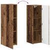 vidaXL TV Cabinet Set Wall-mounted 4 pcs Old Wood Engineered Wood