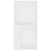 vidaXL Corner Cabinet White 33x33x67cm Engineered Wood