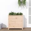 vidaXL Garden Planter 82.5x40x78 cm Solid Wood Pine