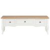 vidaXL TV Cabinet White 100x35x35 cm Wood