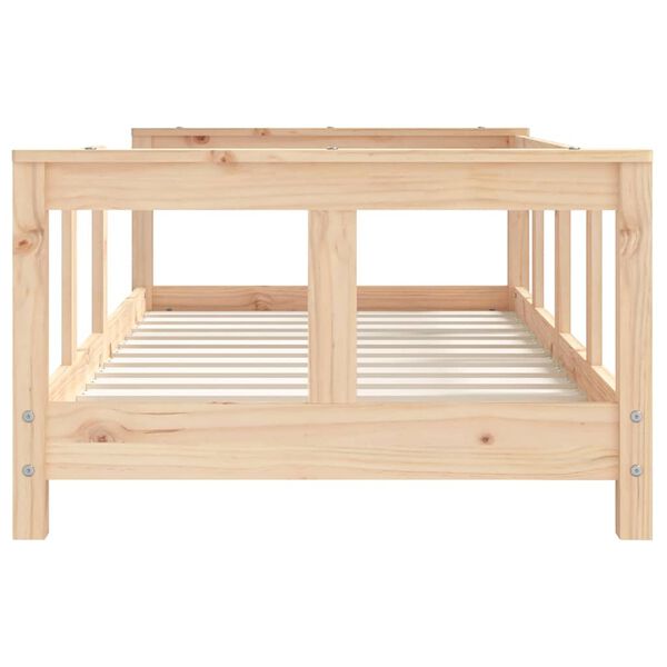 vidaXL Kids Bed Frame 70x140 cm Solid Wood Pine