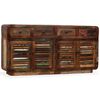vidaXL Sideboard Solid Recalimed Wood 150x35x75 cm