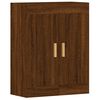 vidaXL Wall Mounted Cabinets 2 pcs Brown Oak Engineered Wood