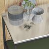 vidaXL Kitchen Storage with Shelf Olive Green 90 x 50 x 92 cm Steel