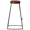 vidaXL Gavin Bar Stools 2 pcs Dark Brown 44x37.5x78 cm