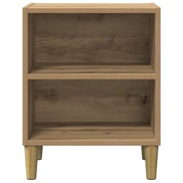 vidaXL Bedside Cabinets 2 pcs Artisan Oak 40x30x50 cm Engineered Wood