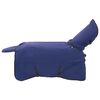 vidaXL Horse Blanket Full Navy Blue 155 cm Polyester