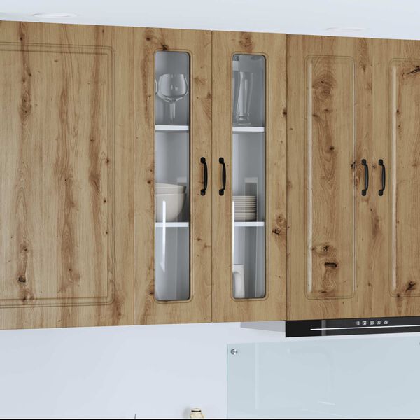vidaXL Kitchen Cabinet Kalmar Artisan Oak 60 x 31 x 100 cm