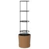 vidaXL Tomato Grower Naturo ECO &Oslash; 39 x 139 cm WPC