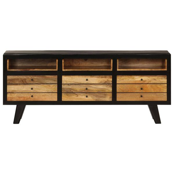 vidaXL TV Cabinet Solid Mango Wood 120x30x50 cm