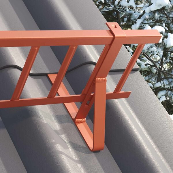 vidaXL Roof Snow Guard Steel