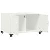 vidaXL Coffee Table White 68x50x43.5 cm Steel