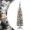 vidaXL Artificial Christmas Tree with 150 LEDs with Stand Green 120 cm