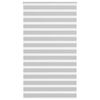 vidaXL Zebra Blind Light Grey 135x200 cm Fabric Width 130.9 cm Polyester