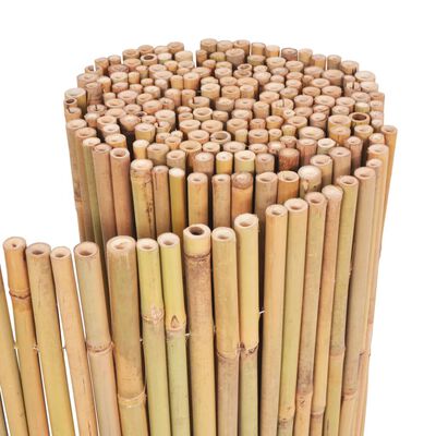 vidaXL Bamboo Fence 300x100 cm