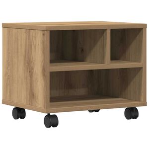 vidaXL Printer Stand Artisan Oak 41 x 32 x 34.5 cm Engineered Wood