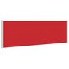 vidaXL Patio Retractable Side Awning 200x600 cm Red