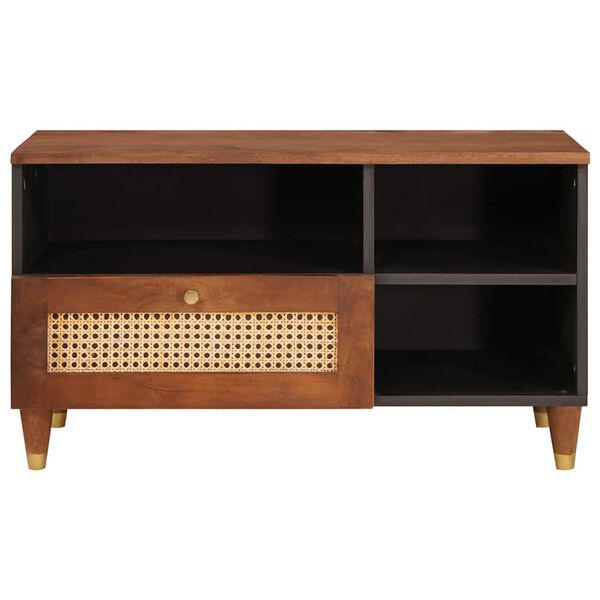 vidaXL Media Storage Cabinets & Racks Brown 80 x 33.5 x 46 cm