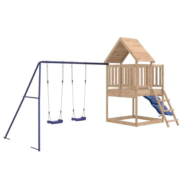 vidaXL Outdoor Playset Solid Wood Pine