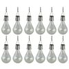 Luxform Solar LED Garden Party Lights 12 pcs Transparent 95220