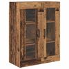 vidaXL Highboard Old Wood 69.5 x 34 x 180 cm Engineered Wood
