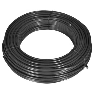 vidaXL Fence Line Wire 80 m 2.1/3.1 mm Steel Grey