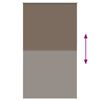 vidaXL Roller Blind Blackout Coffee 140x230 cm Fabric Width 136.6 cm Polyester