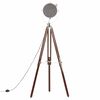 vidaXL Tripod Floor Lamp Solid Mango Wood 180 cm